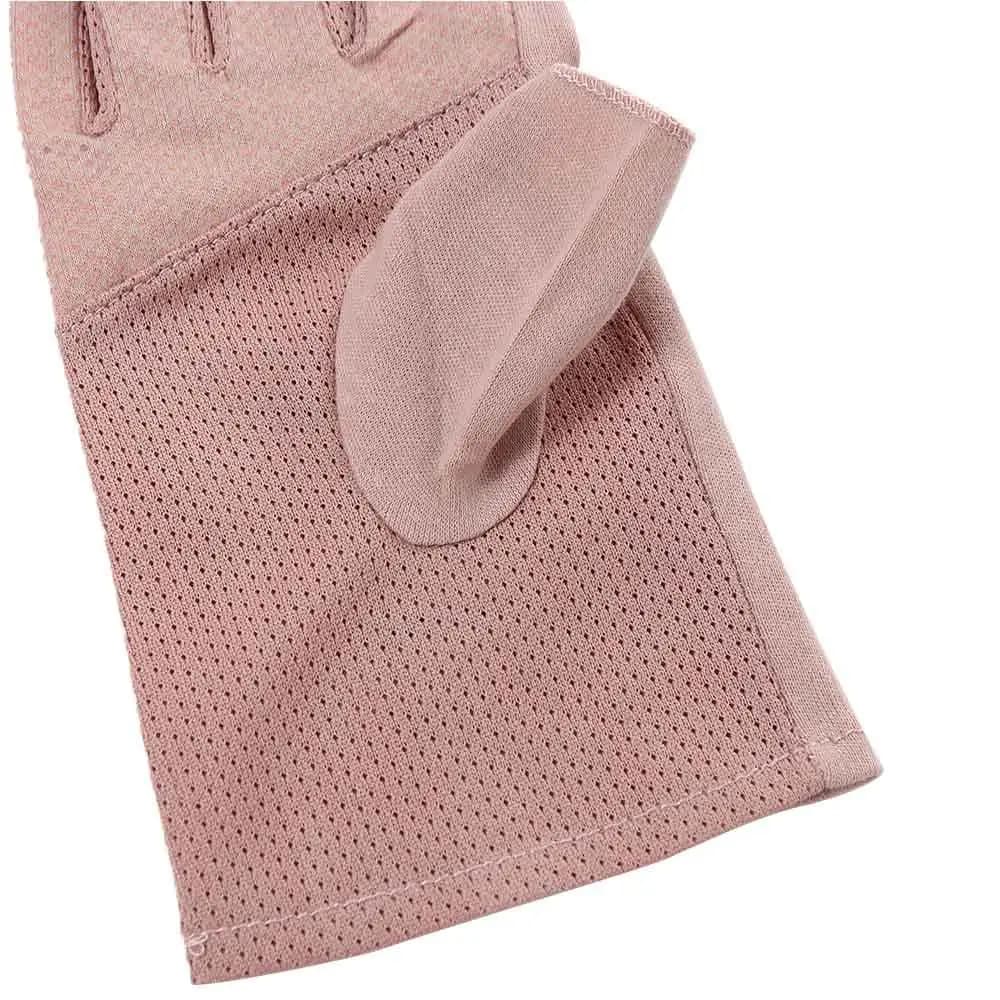 Guanti Estivi da Donna alla Moda, Protezione Solare, a Cinque Dita, Sottili, in Rete, per la Guida