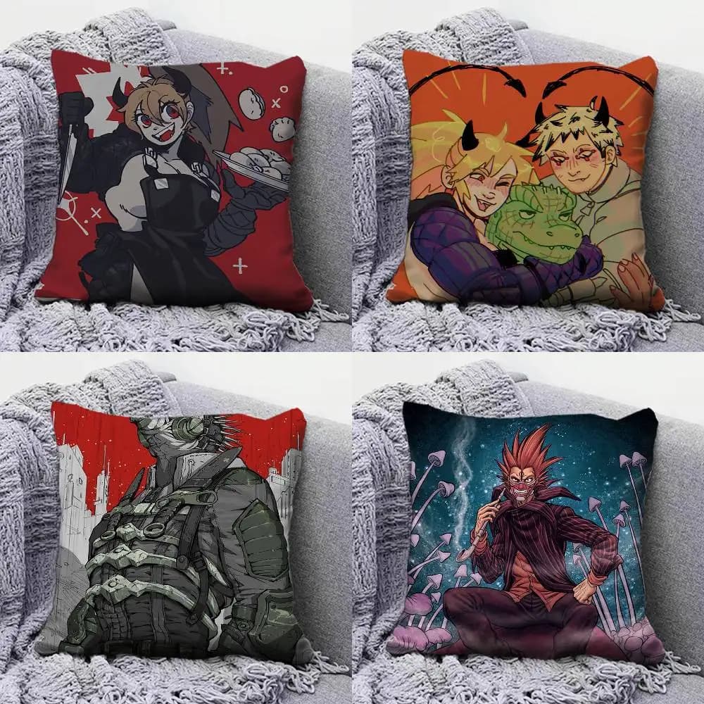 Dorohedoro Anime Manga Home Sofa Cushion Covers and Aecorative Custom Pillow Covers