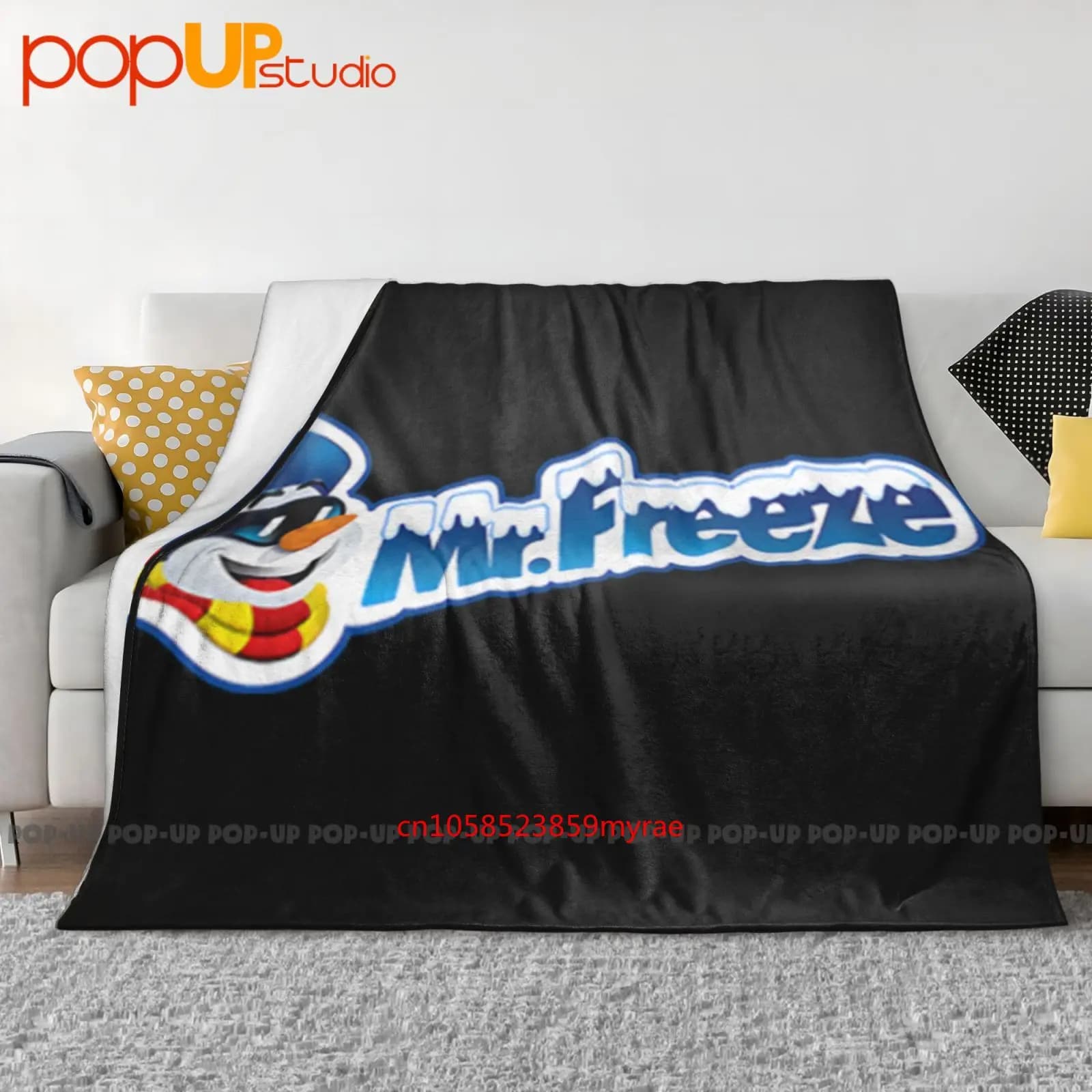 Mr Freeze Ultra-Soft Blanket Quilt Winter Sofa Cover Bed Covers