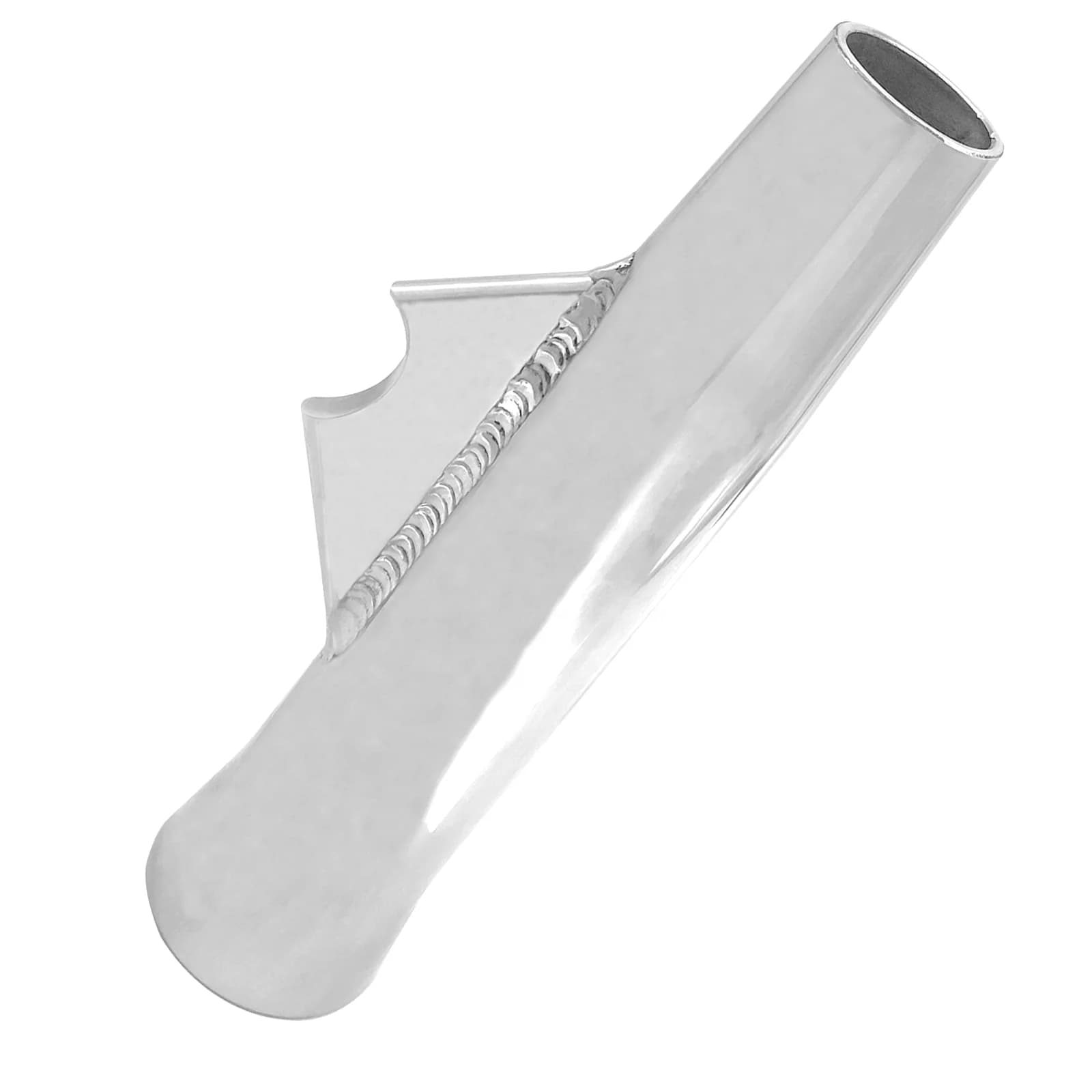 Vendita calda Porta canna da pesca per kayak Porta canna da pesca a coda di pesce in acciaio inossidabile/alluminio per accessori hardware marino per barche