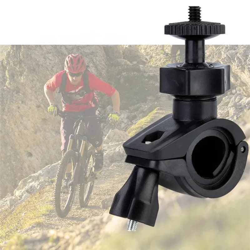 360 degree handlebar support for bike rod for GoPro Hero 13 12 11 10 9 DJI Action 5 4 3 cameras Insta360 X3 X4