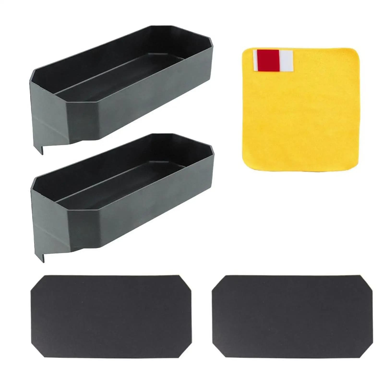 Organizer per Cruscotto Auto, Portaoggetti Antiscivolo per Occhiali da Sole, Telefoni, Chiavi e Piccoli Oggetti, Accessori Interni per Veicoli