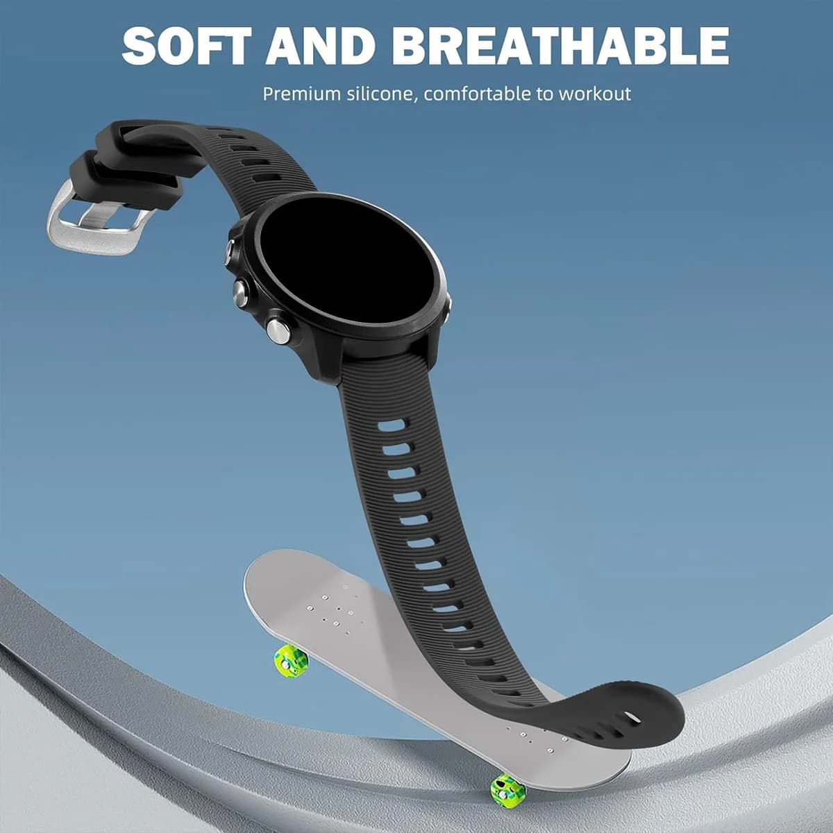 Forerunner 158 55 245 645 Music Smart Watch Band 20MM Bracelet Wrist Straps For Garmin Forerunner 245 245M Watchband Unisex