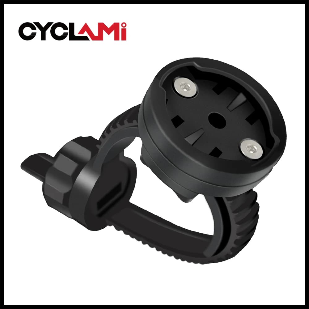 CYCLAMI GPS Computer support Universal bracket support suitable swivel for backlight radar XOSS Garmin