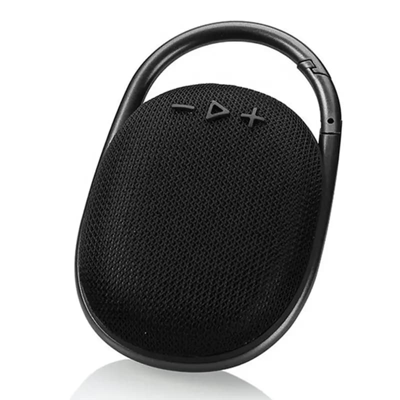 FEDI-Mini Speaker Altoparlante Bluetooth Portatile da Esterno con Batteria Integrata Impermeabile Nero