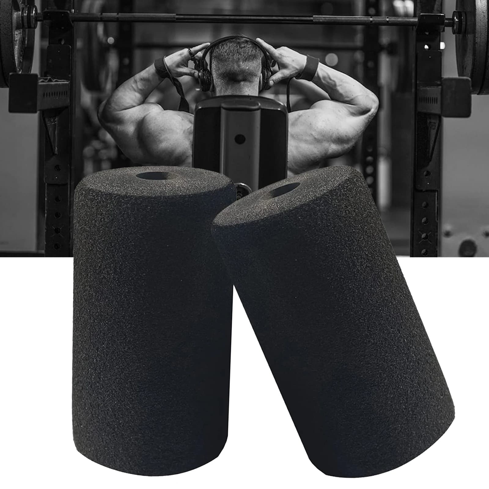 Fitness Foot Foam Pads Spare Parts Rollers for Weight Bench Extension Equipment for Gym Exercise Equipment for Parts