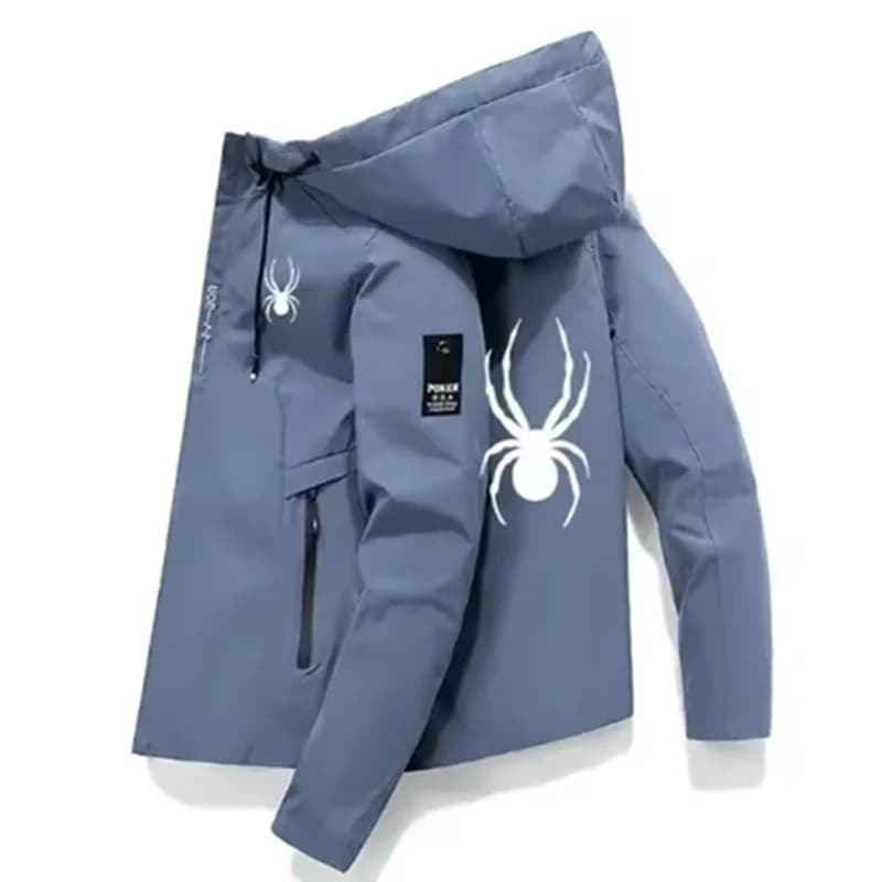 2025 Men's sports jacket with windproof seams and elegant daily - Casual high quality flat tense hat - Men's clothing - Summer Outd with hood