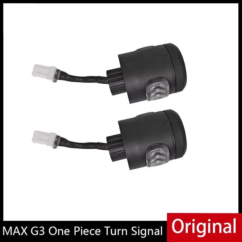 Indicatore di direzione integrato originale per parti di scooter elettrici Ninebot MAX G3 Maniglia anteriore Accessori per indicatori di direzione in un unico pezzo