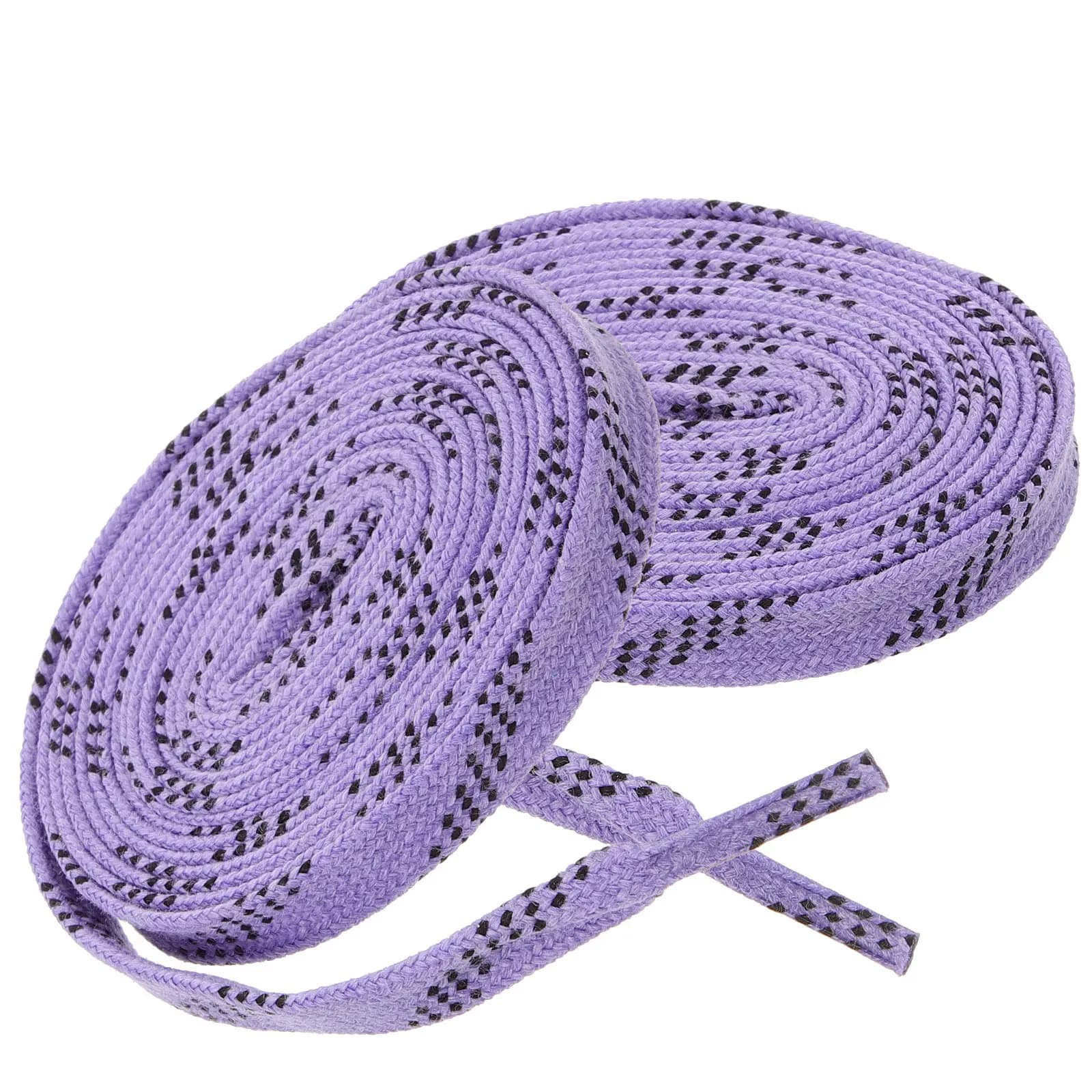 1 Paio di Lacci per Pattini da Hockey, Eleganti Lacci Piatti in Poliestere e Cotone per Pattini da Ghiaccio, Sneakers e Scarpe Sportive