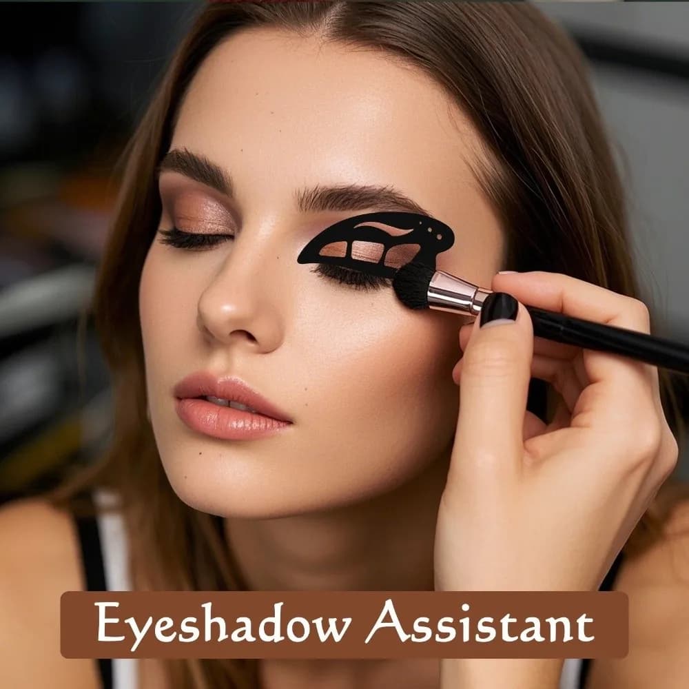 4 Pieces Stencil Reusable for Umbrella, Auxiliary Models for the Shape of Eyes, Instrument for Beginners