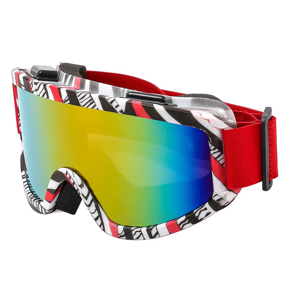 Nuovi occhiali da sci unisex Occhiali da sole colorati da montagna per uomo donna per uso sulla neve Occhiali protettivi per sport da ciclismo UV400