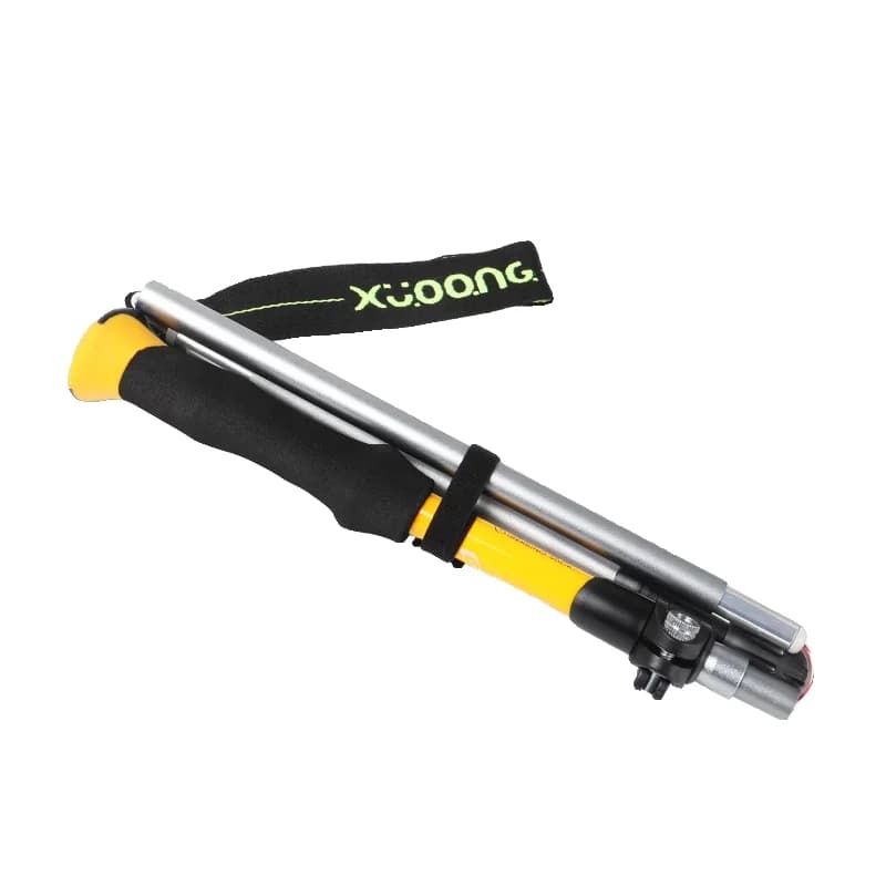 Foldable outdoor trekking poles, ultralight crutches without carbon, men's and women's mountain