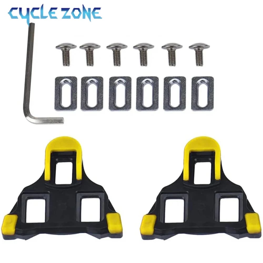Tacchetta per pedali per bici da strada Pedali per bicicletta SPD Clip per piastra autobloccante per scarpe da ciclismo SHIMANO Accessori per biciclette