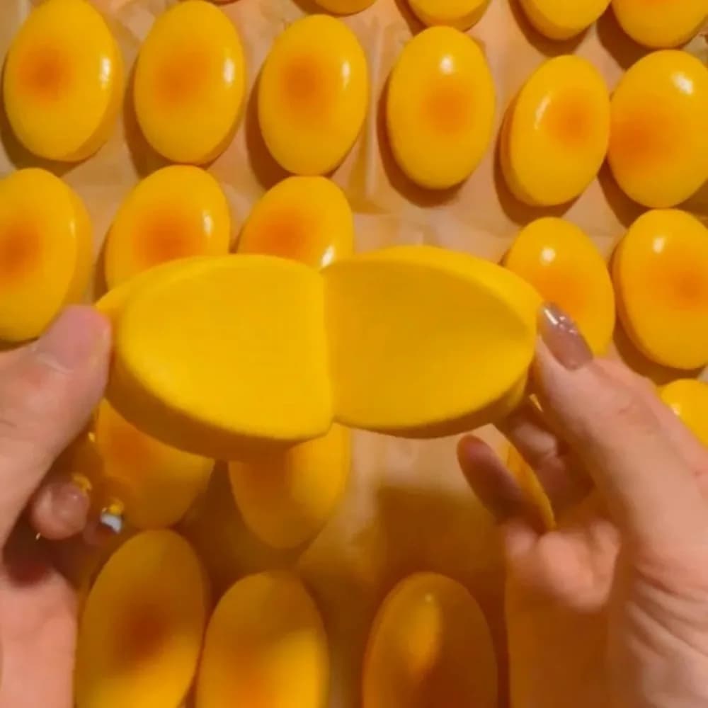 Taba Squishy Torta di formaggio Pane Giocattolo da spremere Sollievo dallo stress Giocattoli sensoriali a lenta crescita per bambini e adulti Regali rilassanti