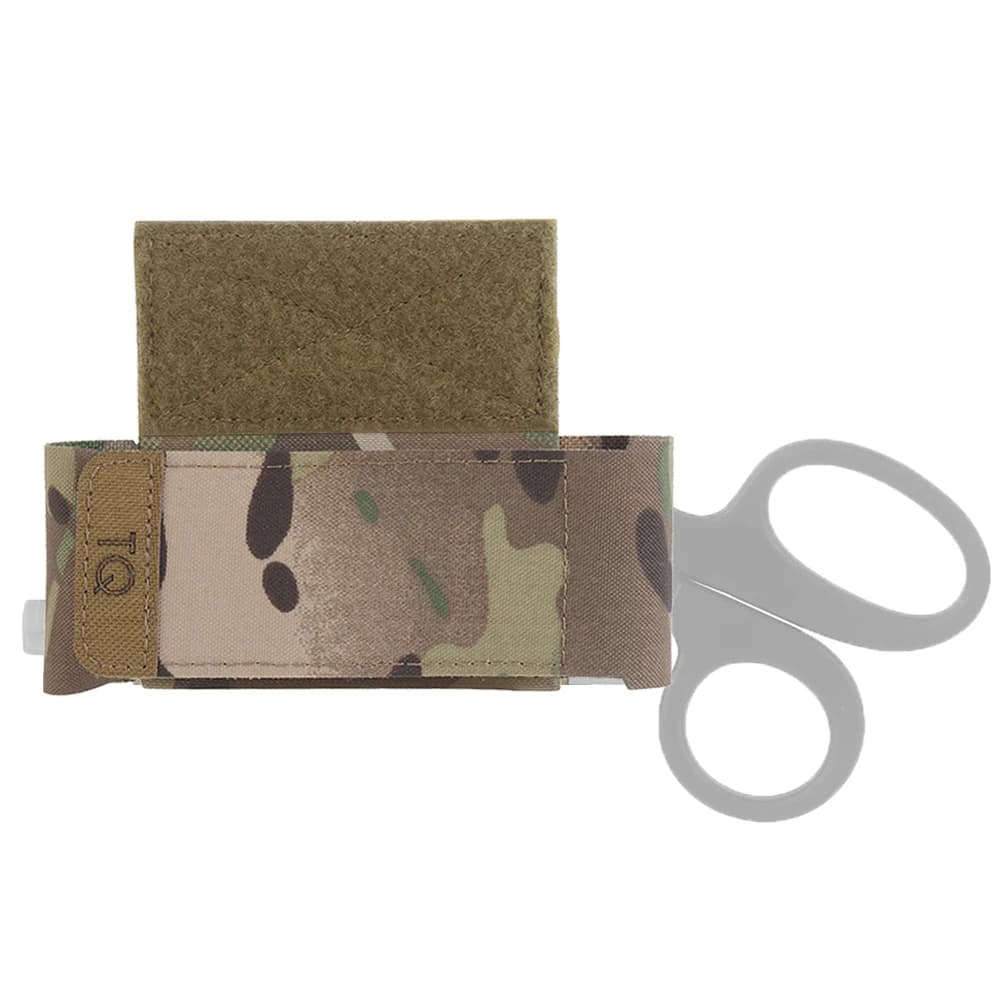 TQ Tourniquet EMT Trauma Pouch Medical Scissors Holder First Aid Kit for Outdoor Hunting Hiking Camping Magic Fastener Belt Bag