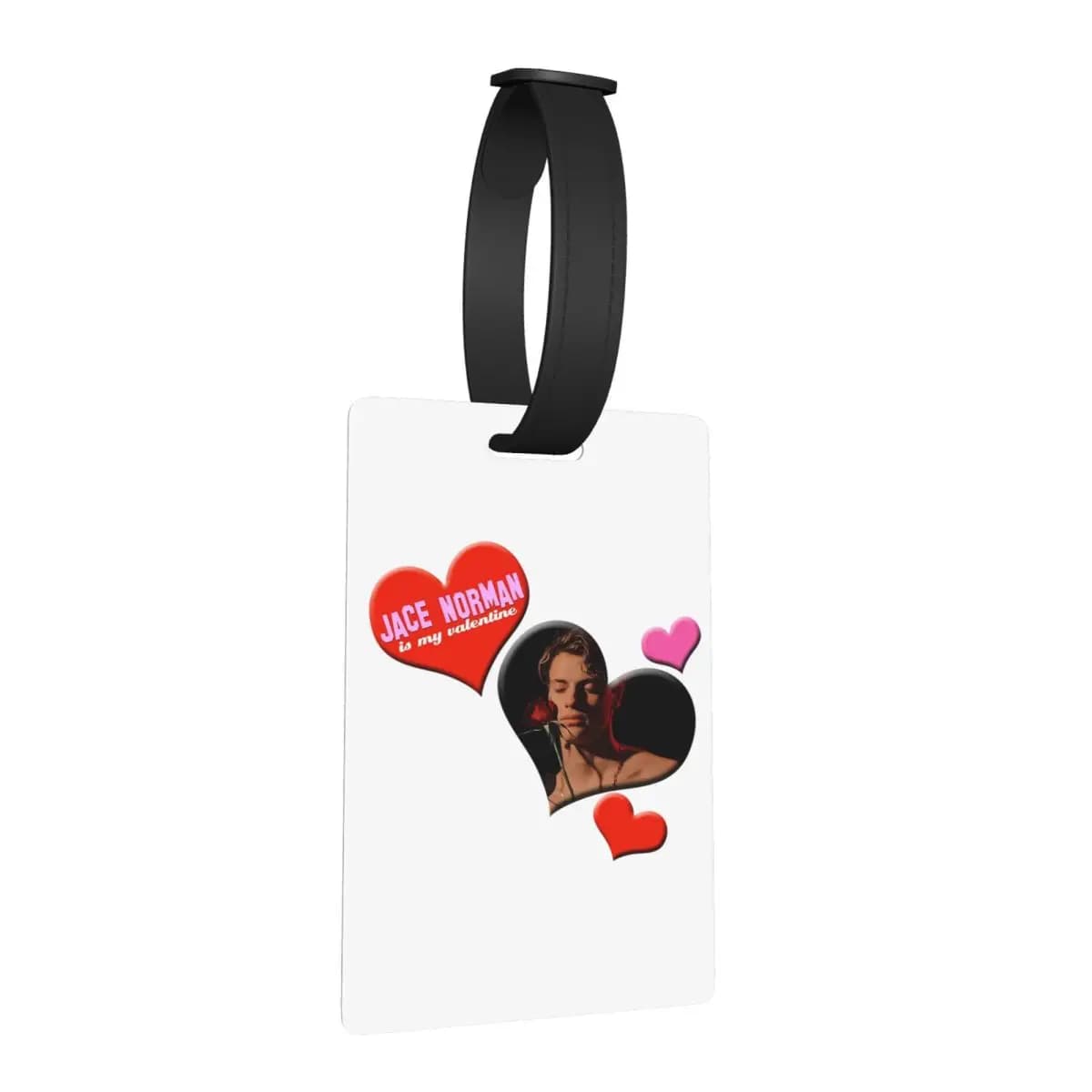 Etichette per Bagagli Jace Norman Is My Valentine, Accessori per Valigie, Targhette per Bagagli da Viaggio, Porta Etichette con Nome e Indirizzo