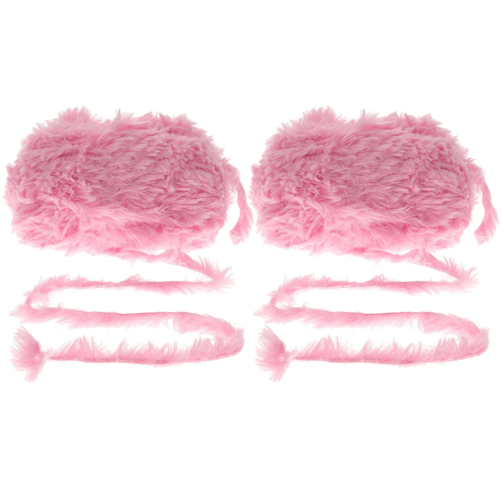 2Pcs Premium Acrylic Imitation Wool Yarn for Hand Knitting and Crochet Warm Anti-Pilling Scarf Hat Blanket Sweater Craft Yarn