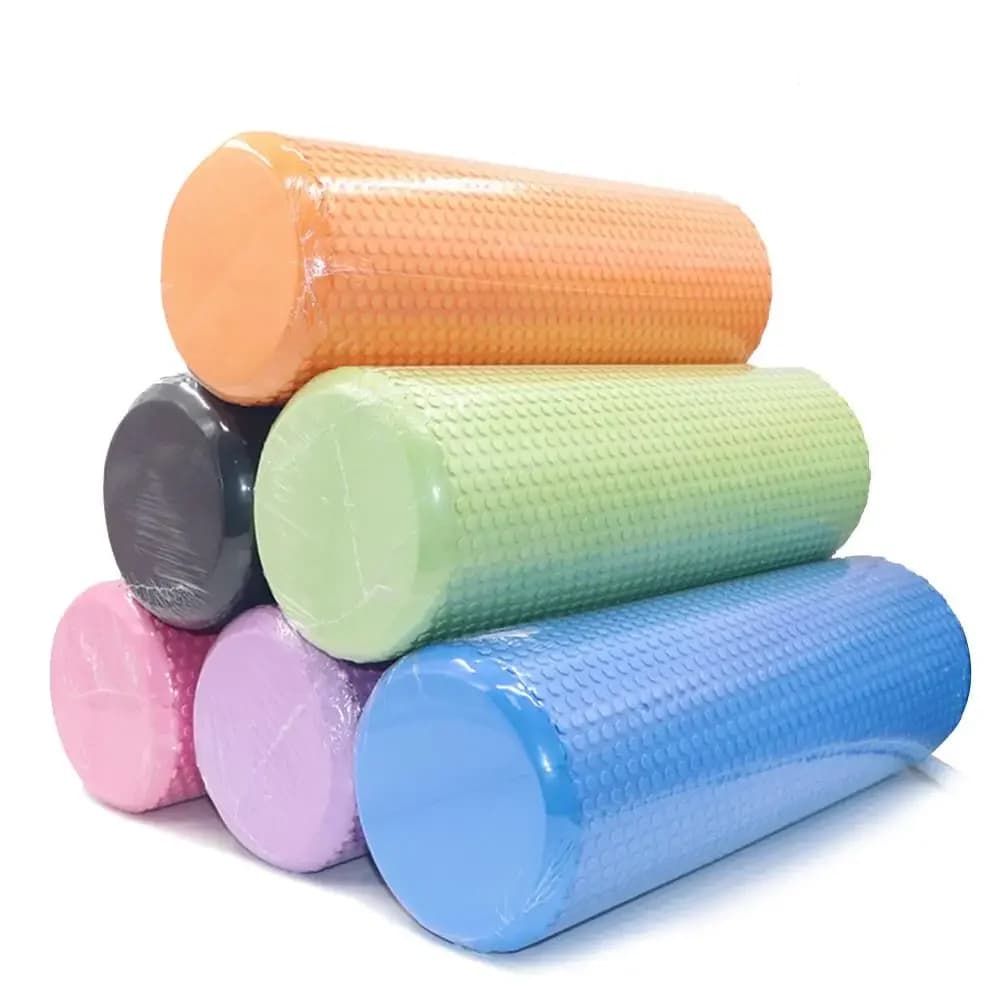30/45/60cm EVA Yoga Foam Roller Training Colume Rollor Fitness deep exercise massage Pilates Body Building Back massager
