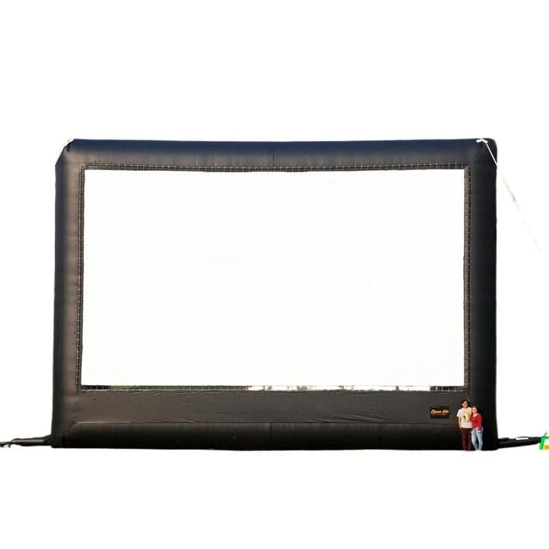 Schermo Gonfiabile per Proiezione Cinematografica, Tenda da Cinema all'Aperto con Proiettore