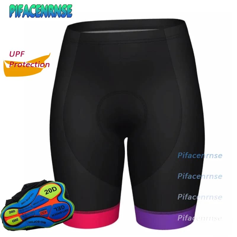 2021 Women Cycling Bib Shorts Summer A variety of styles 20D Gel Pad Bike Bib Tights Mtb Ropa Ciclismo Cycling pants