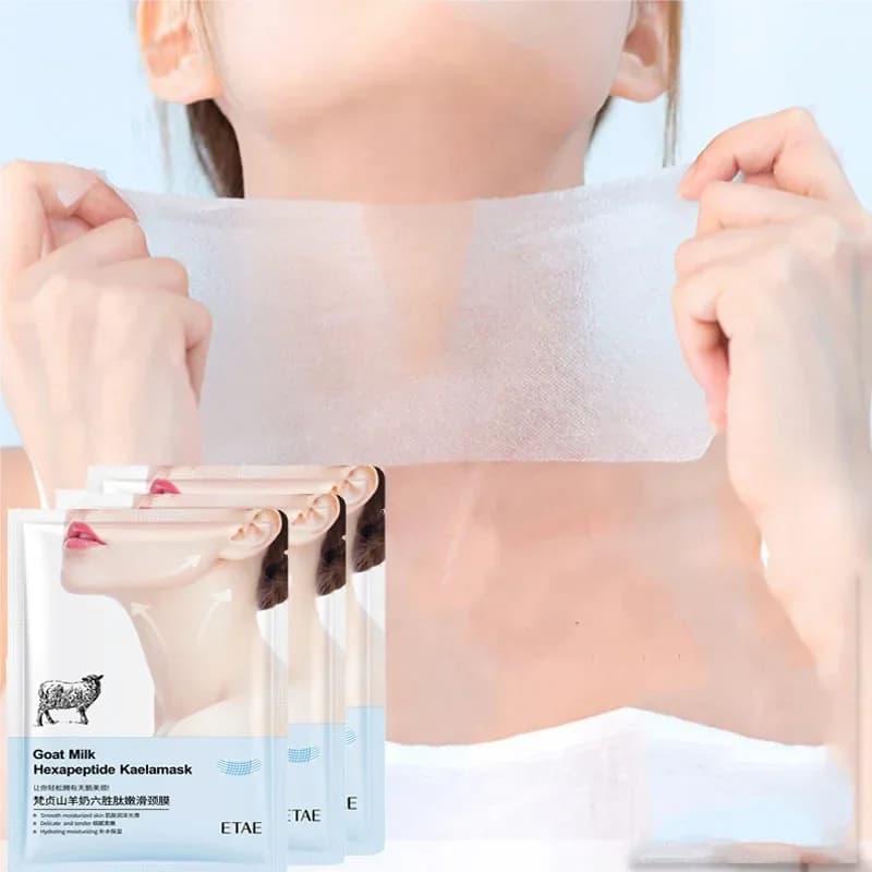 Capra Milk Column Mask with Six Peptides, Collagen Rassodante Skin Care Mask, Hydrating Mask and Lifter for Beauty and Neck Skin Care