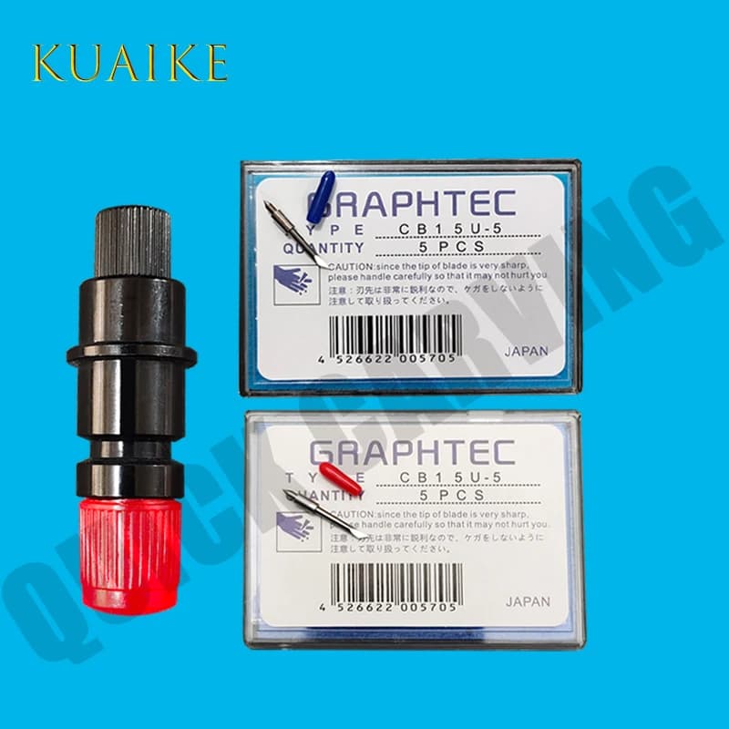 Graphtec CB09U CB15U Lama Portapenne Taglierina Vinile Plotter Coltello CE3000 CE5000 CE6000 CE7000 Lama Coltello In Metallo Duro 30 45 60 Gradi