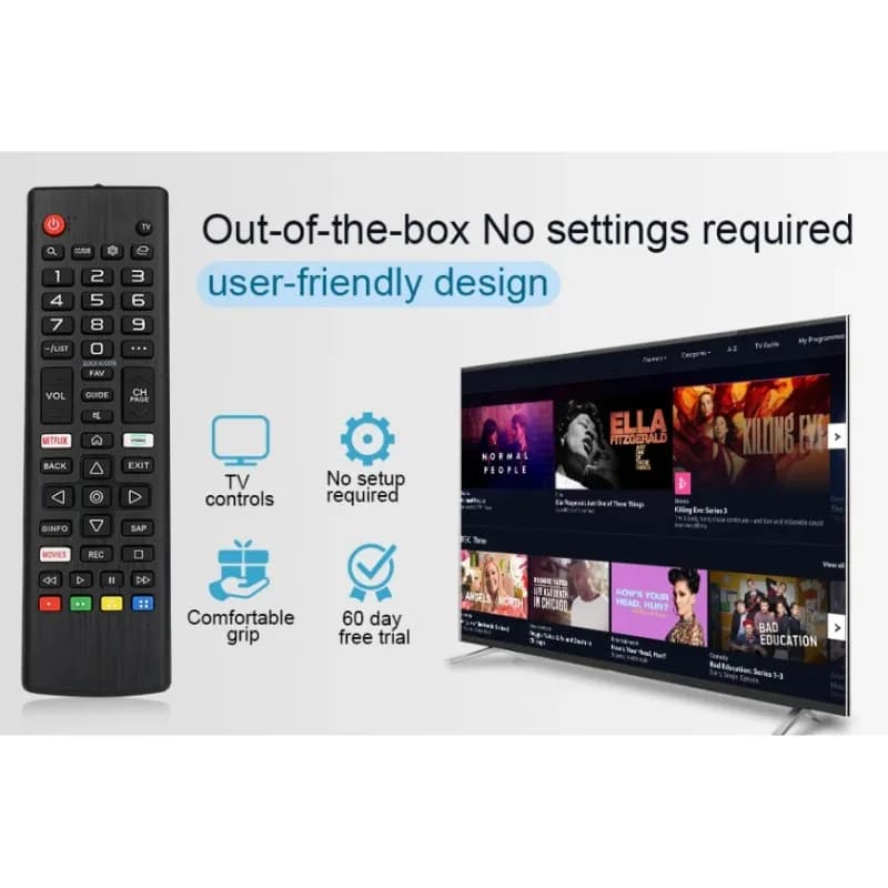 TV remote control Akb 75675304 For Smart TV LG compatible with TV models 32Lm5620Bpua 32Lm570Bpua 32Lm620Bpua 32Lm630B