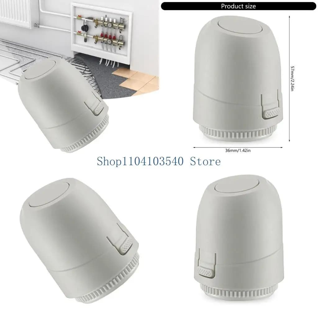 02DC Valvole elettriche per attuatore termico elettrico 240v per calore radiante Uso semplice per sistema del calore