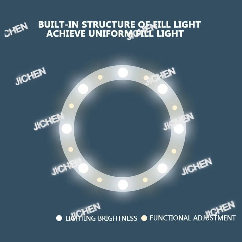 Microscopio JQC Neu Do con luce LED, microscopio stereo binoculare con tubo regolabile per dentisti e uso orale