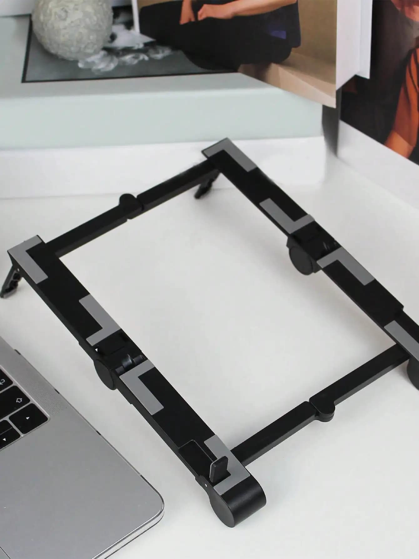 1 supporto portatile pieghevole per notebook multifunzionale
