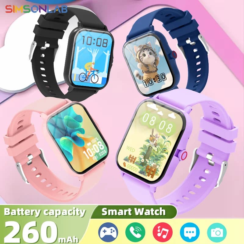 NUOVO Hot Smart Watch 1.83 ''Schermo HD Fotocamera Controllo musicale Multi-mode Sport Chiamata Bluetooth per Android/IOS 2026 Scelta regalo per bambini