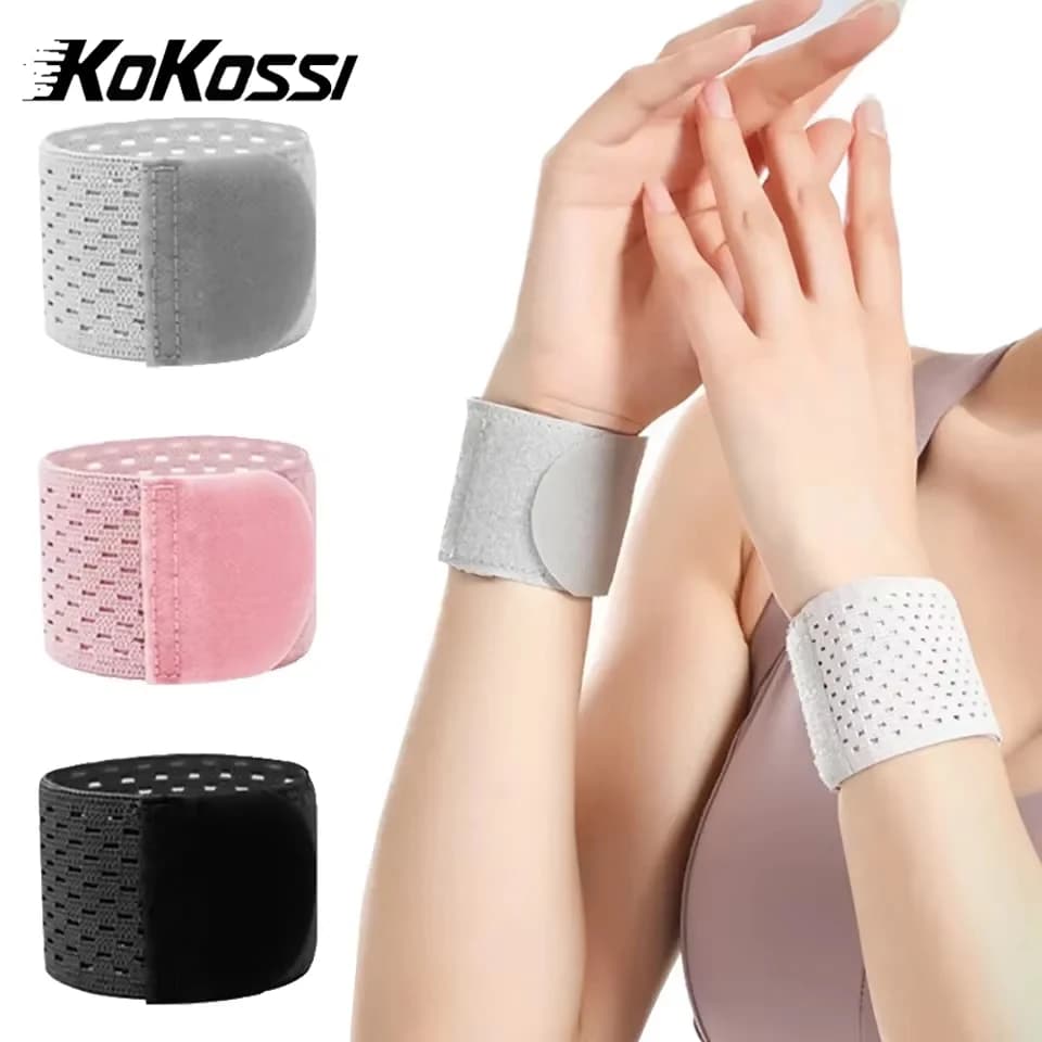 KoKossi 1 pz tutore da polso cinturini da polso ultrasottili supporto per il polso allenamento Fitness sollevamento pesi tendinite dolore distorsioni