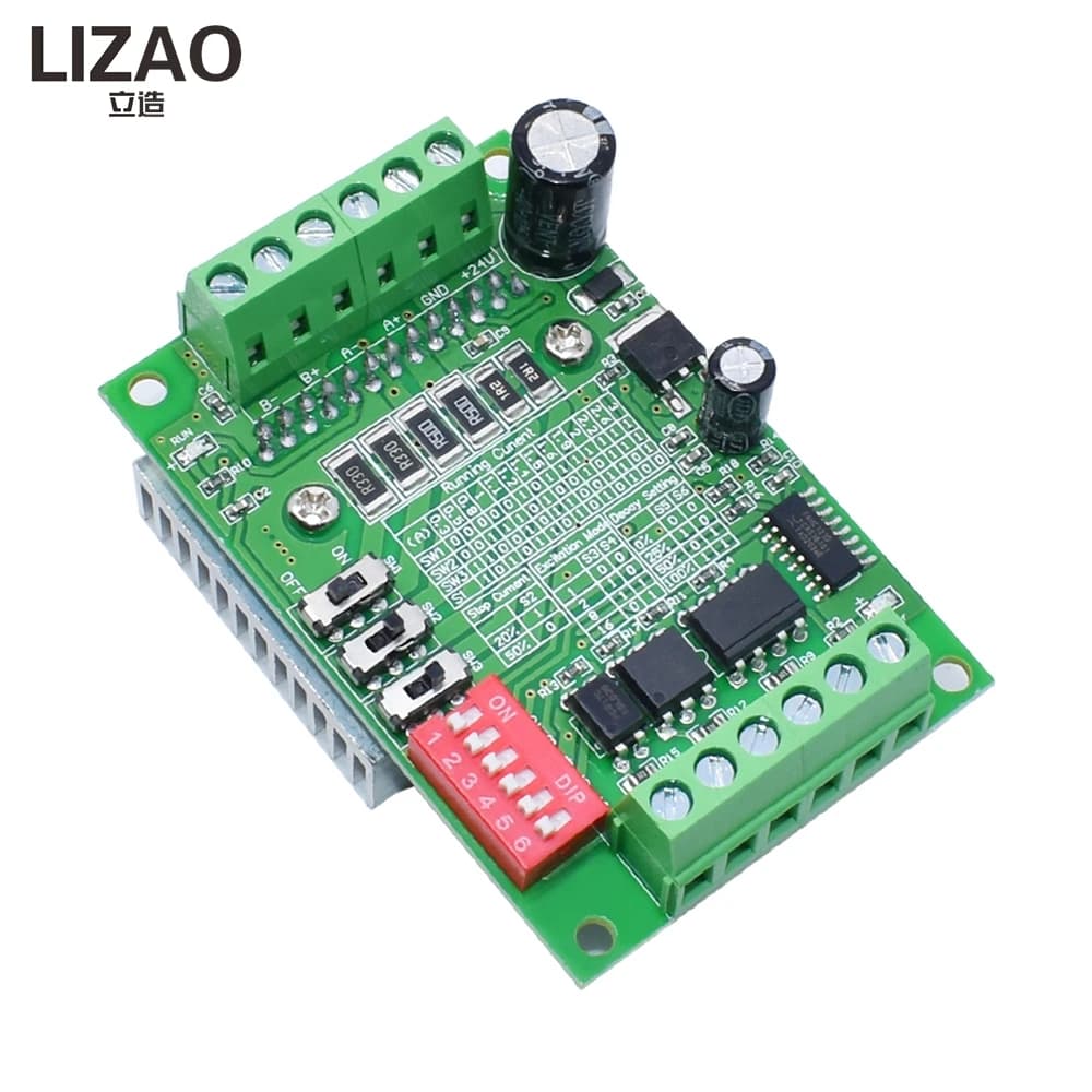 Scheda Driver Motore Stepper Monoasse LIZAO TB6560 3A, Modulo Controller CNC per Router, Arduino, Stampante 3D Fai da Te