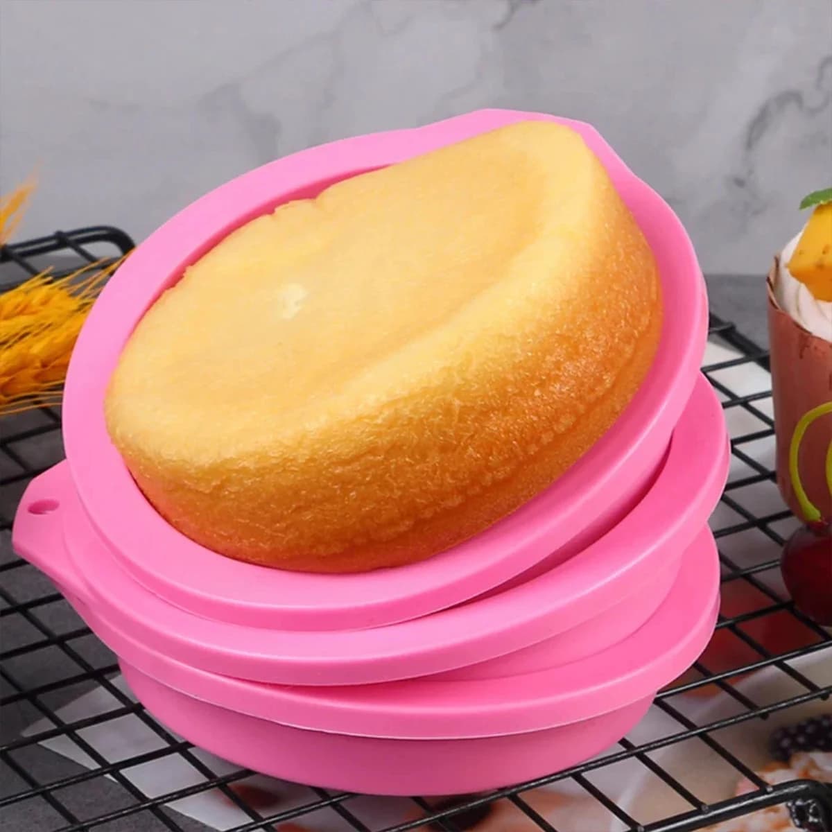 Air Fryer Air Fryer Silicone Egg Molds For Muffin Covers Toast Air Fryer Accessories 13Cm Round Baking Tary