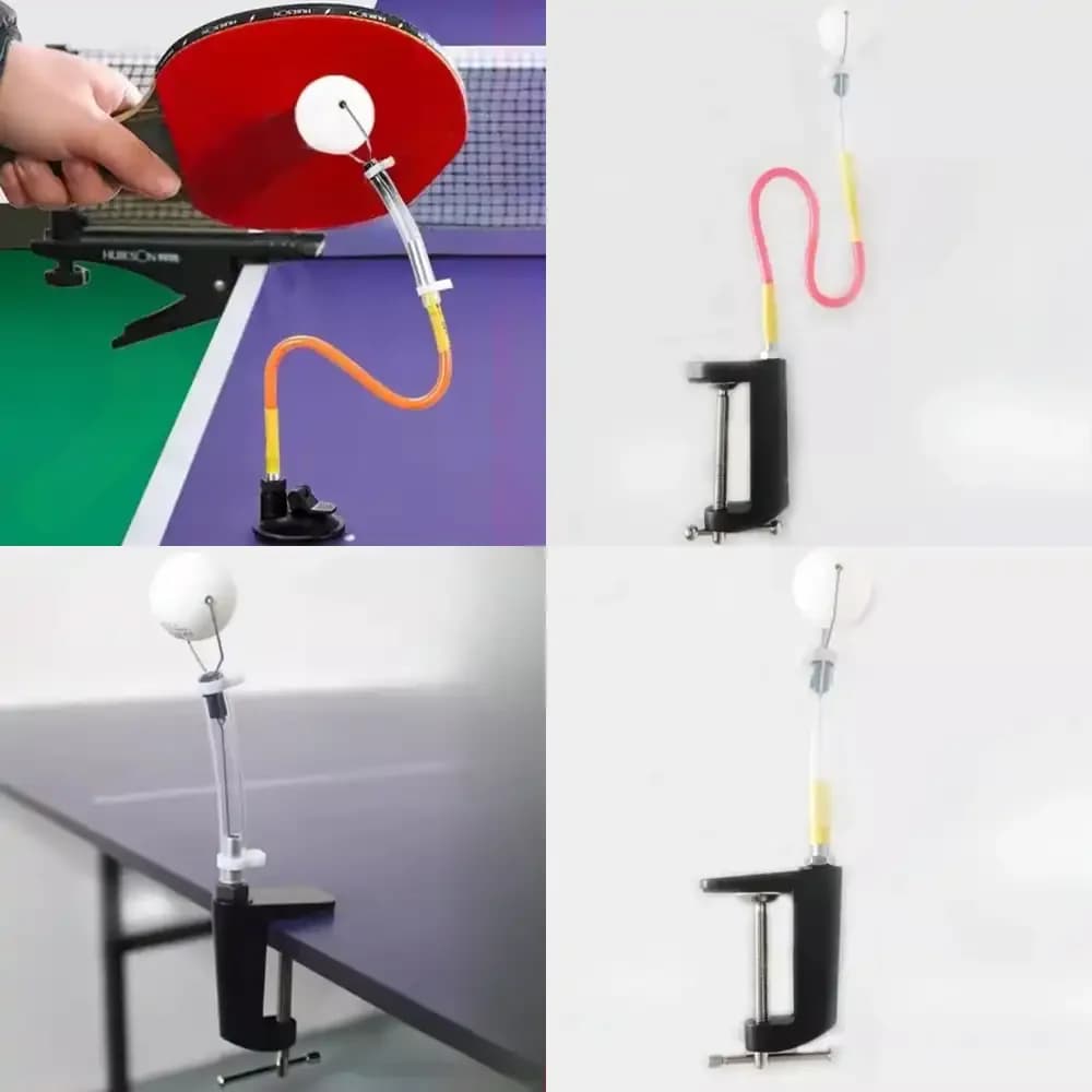 WAP01 Allenatore Stabile per Tennis da Tavolo, Attrezzatura Portatile ad Alta Resilienza per Allenamento Ping Pong, Equipaggiamento Sportivo Professionale