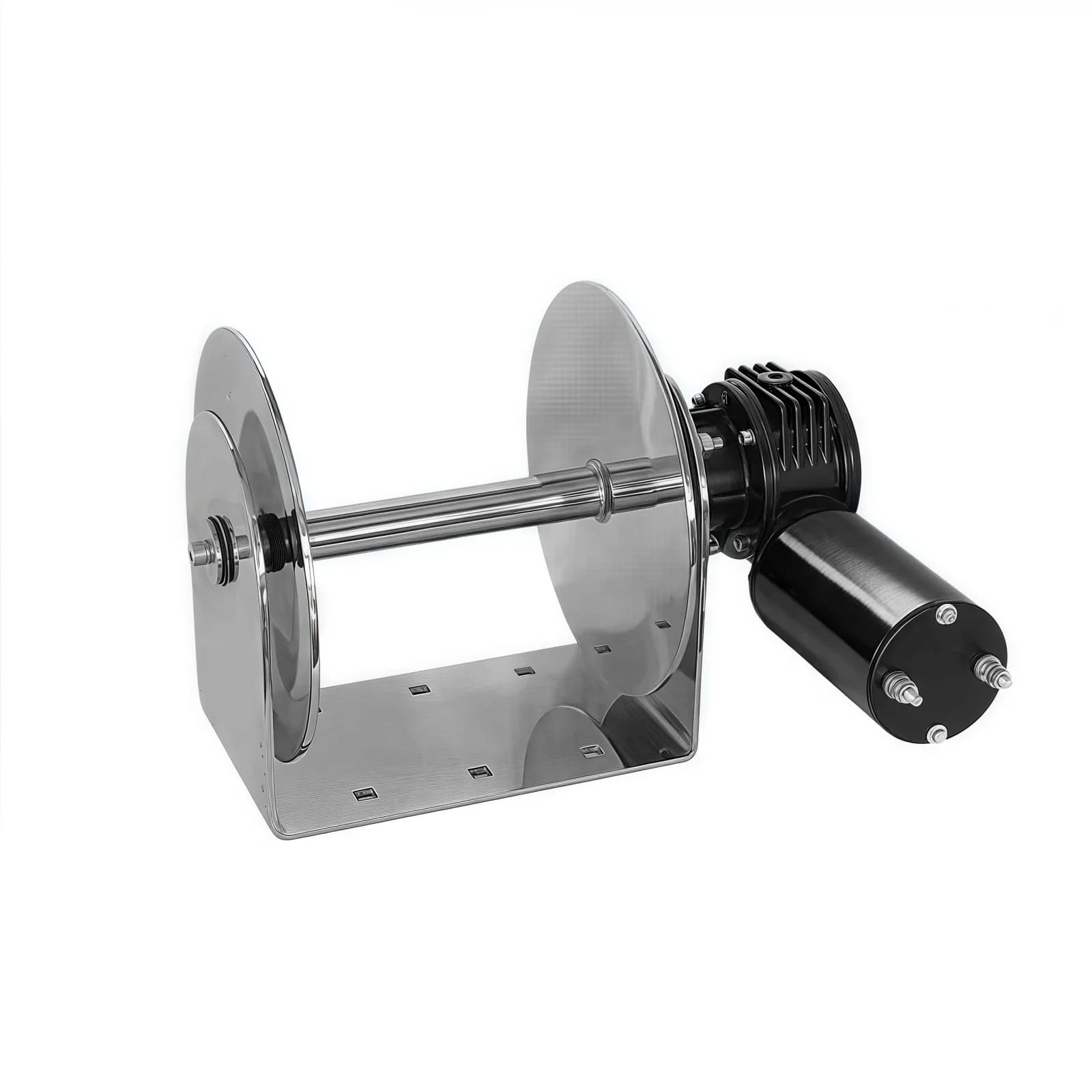 Verricello di ancoraggio marino stile tamburo D612/D912 600W 900W per yacht e barche da 20 a 35 piedi