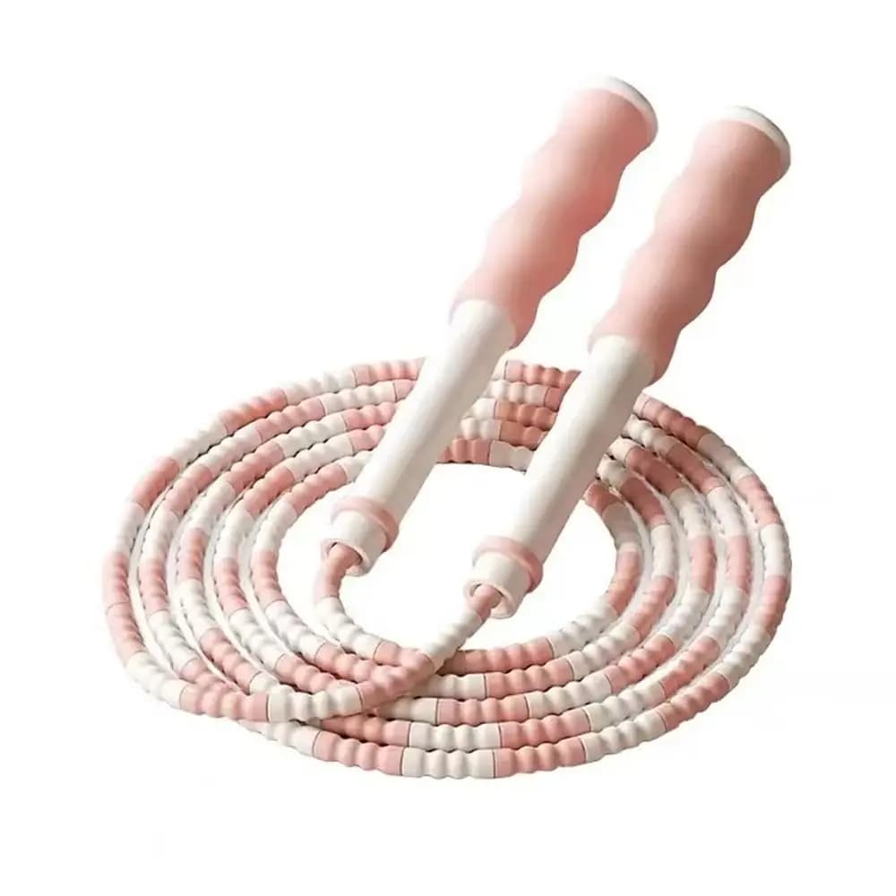 1Pcs Durable Skill Jumping Jump Rope 2.8M PVC Training Rope No Tangle Segmented Fitness Gym Rope for Beginners Adult Children