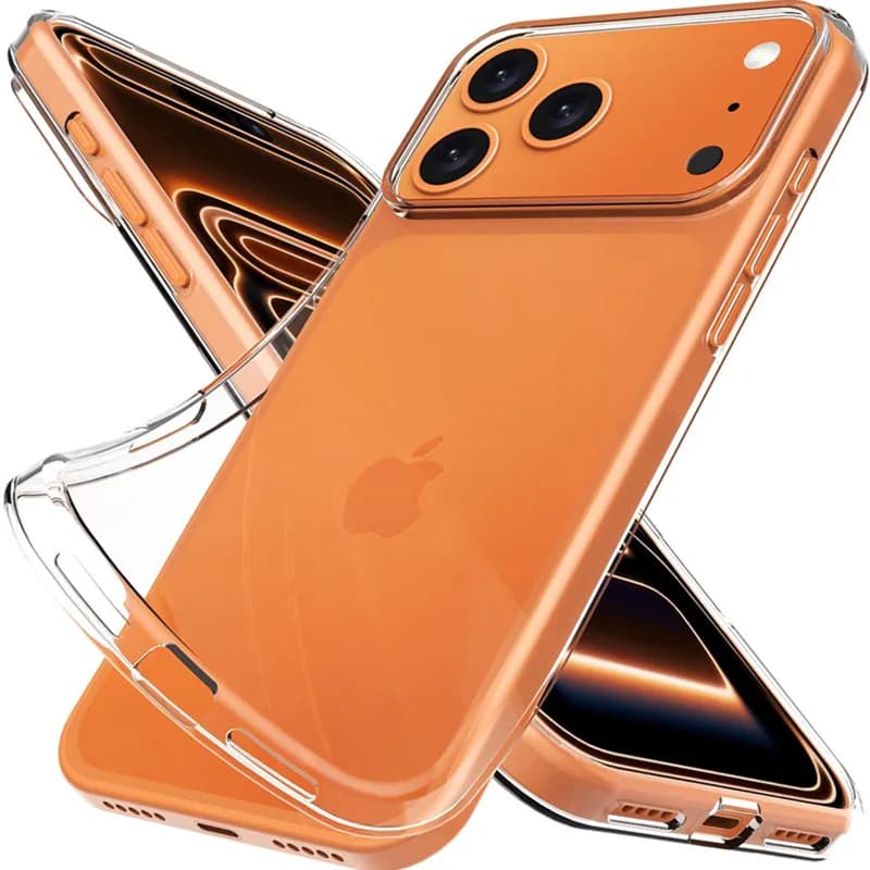 Ultra Thin Soft TPU Transparent Phone Case for IPhone 17 Air 16 E 15 14 13 11 Pro Max Plus 12 Mini 17Air 16E 17Pro Clear Cover