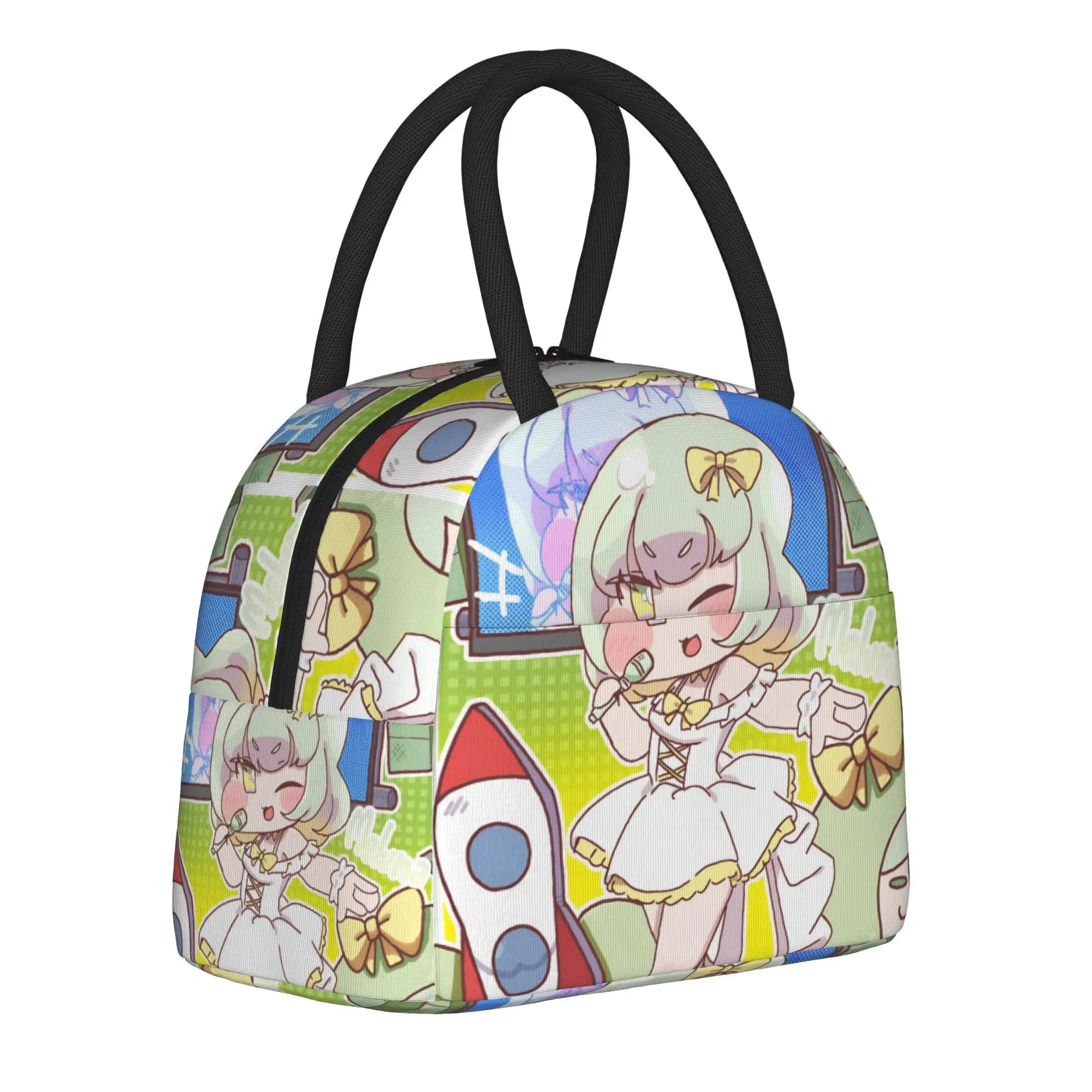 Trickcal C-Chibi Go Games Accessori Borsa termica per il pranzo, per contenitori per alimenti da esterno, contenitore termico portatile per il pranzo