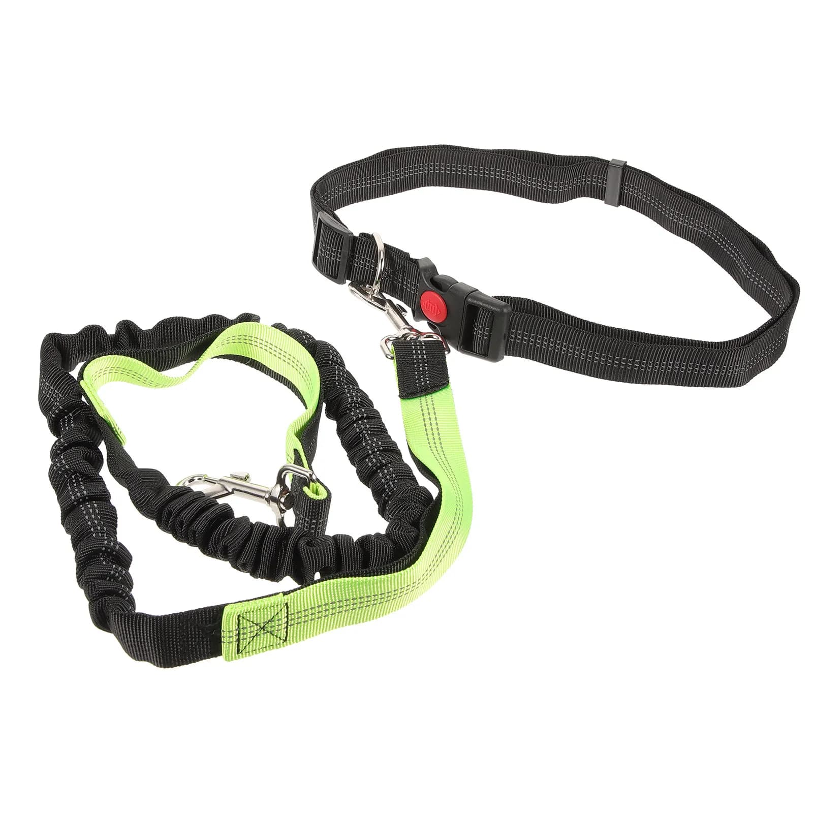 Guinzaglio Sportivo per Cani da Corsa, Cintura a Mani Libere con Cuciture Riflettenti, Corda di Trazione Multifunzionale per Animali Domestici, Guinzaglio per Addestramento all'Aperto