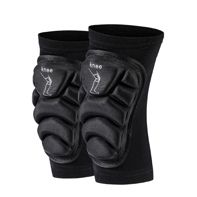 Ginocchiere per fitness sportivo Set di protezione per ciclismo per mountain bike Ginocchiera per danza Supporto per protezione per ginocchio per moto da discesa MTB