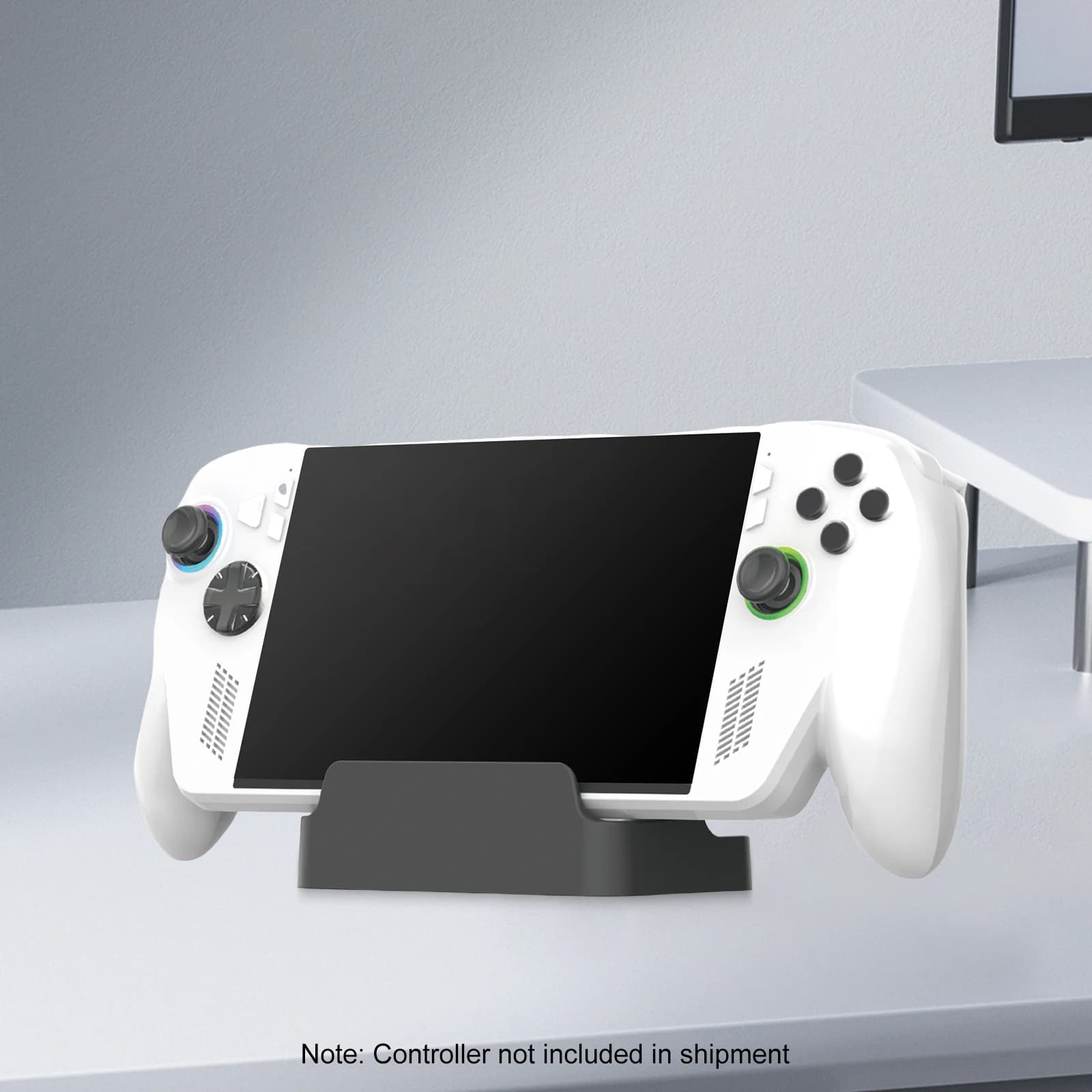 Desktop Handheld Game Console Holder with Anti-Slip Silicone Pad Portable Base Holder for ROG Xbox Ally/X Handheld Accessories