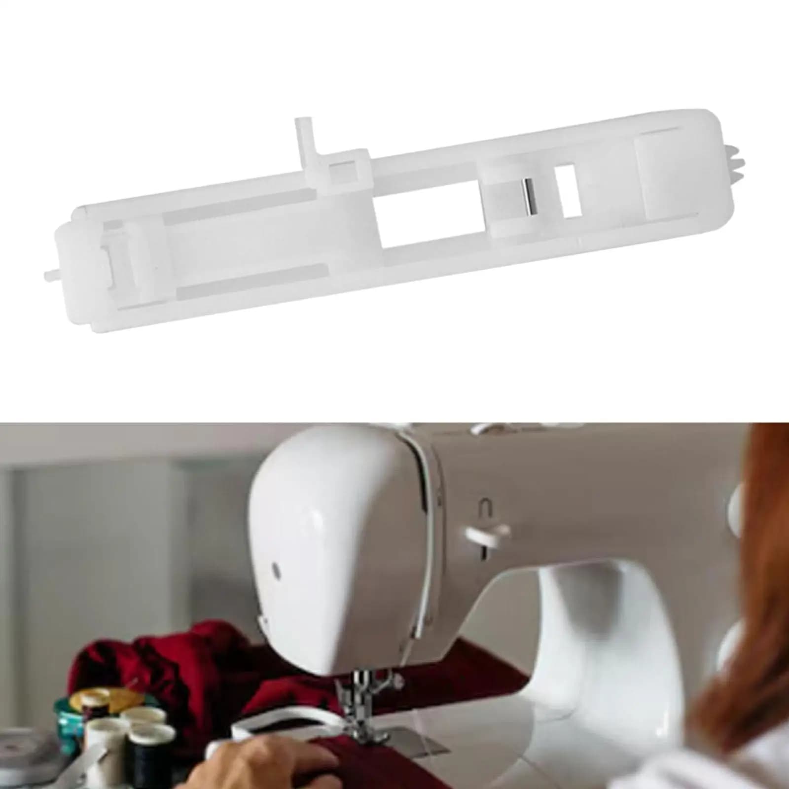 Piedino per Asola 680036989102 Accessorio per Quilting Piedino a Pressione 1 Step Solido