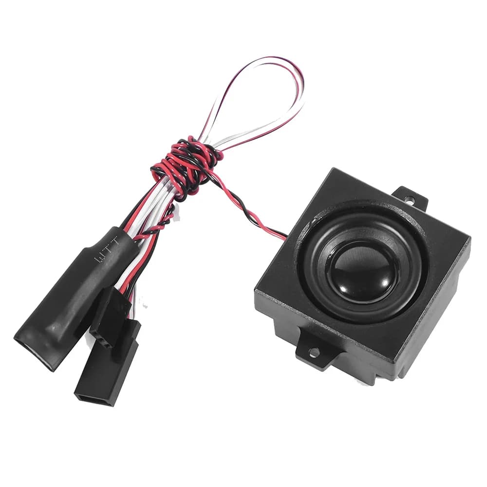 RC telecomando motore diesel modulo audio simulazione altoparlante 5W adatto per 1/10 1/8 1/6 telecomando auto camion fuoristrada