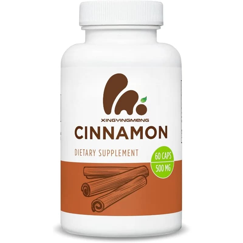 Cinnamon bark suplement contains collagen metabolism and support for digestion for hair, skin and nails -60 capsules