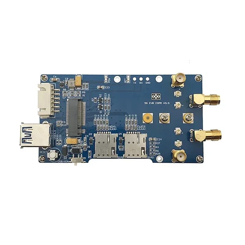 RM500x/RM502x 5G for Raspberry Pi, LTE-A quad antenna, multiband, 5G/4G/3G compatible
