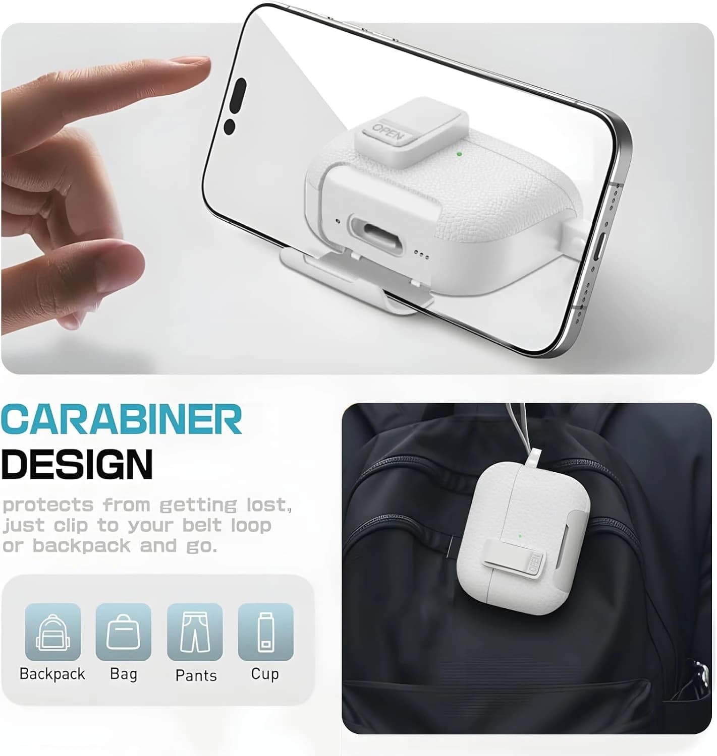 Waterproof For AirPod Pro 3 Wireless Earphone Case With Keychain Leather Design Protective Cover For AirPods 4 Pro 3 Stand Case