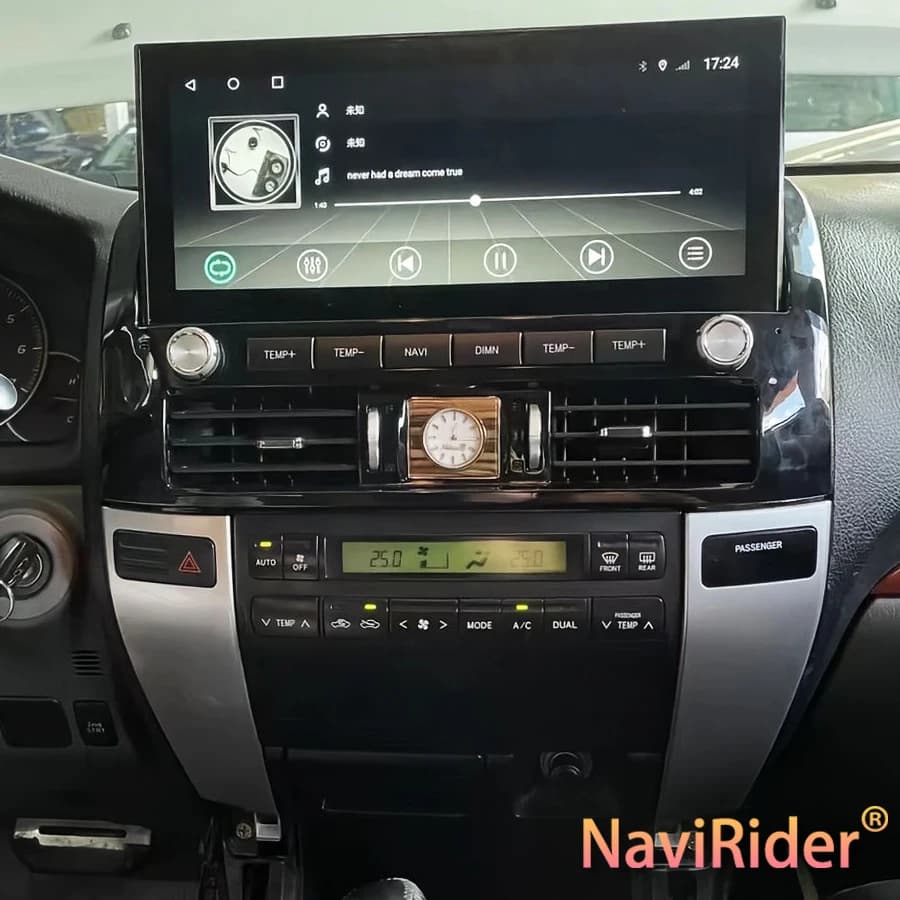 12.3" Big Screen Wireless Carplay For Toyota Prado 2003-2010 For Lexus Gx470 Android Car GPS Navigation Multimedia Video Player