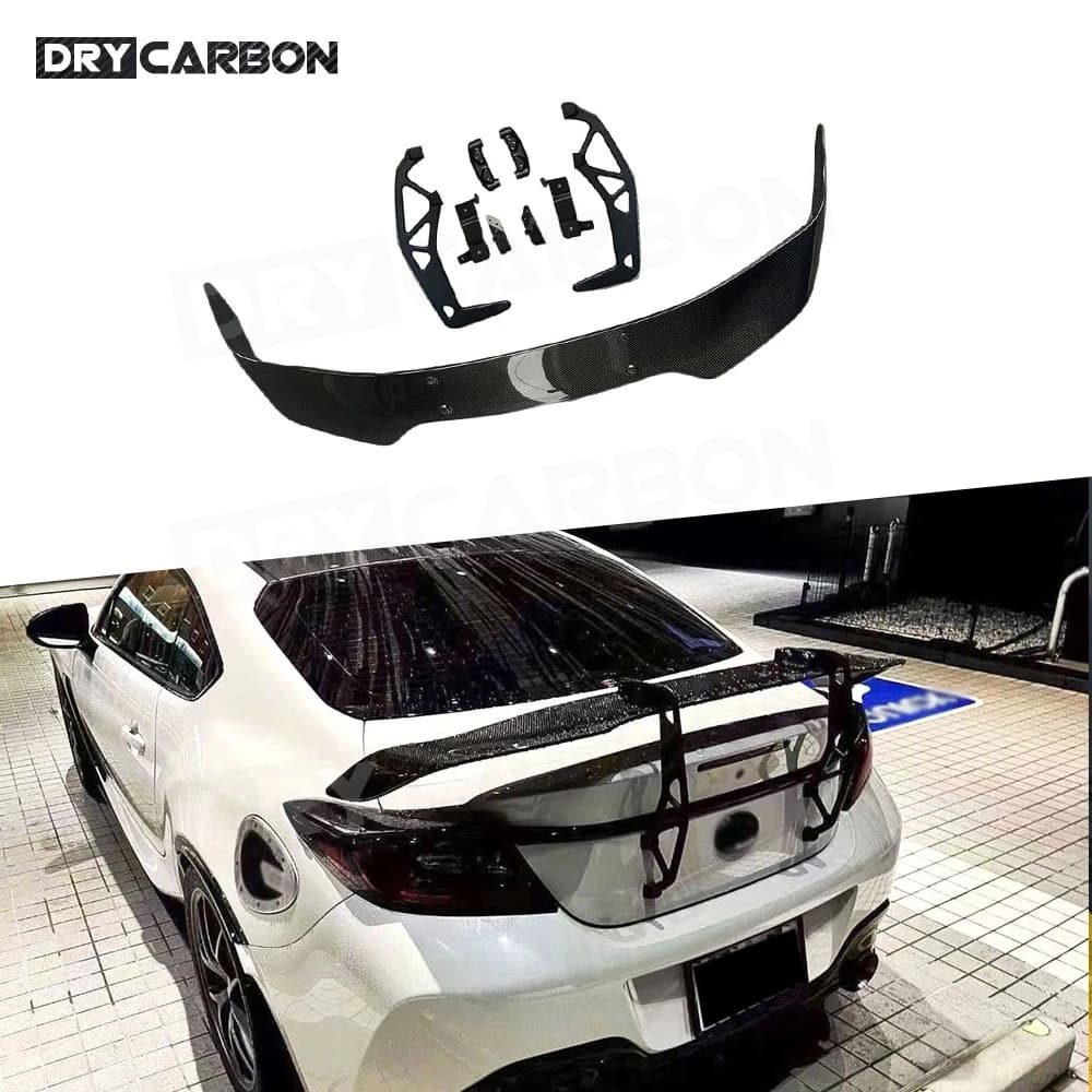 Spoiler Posteriore in Fibra di Carbonio per Toyota GR86 e Subaru BRZ 2022 2023, Ala per Bagagliaio Posteriore, Kit Carrozzeria, Accessori Auto in FRP