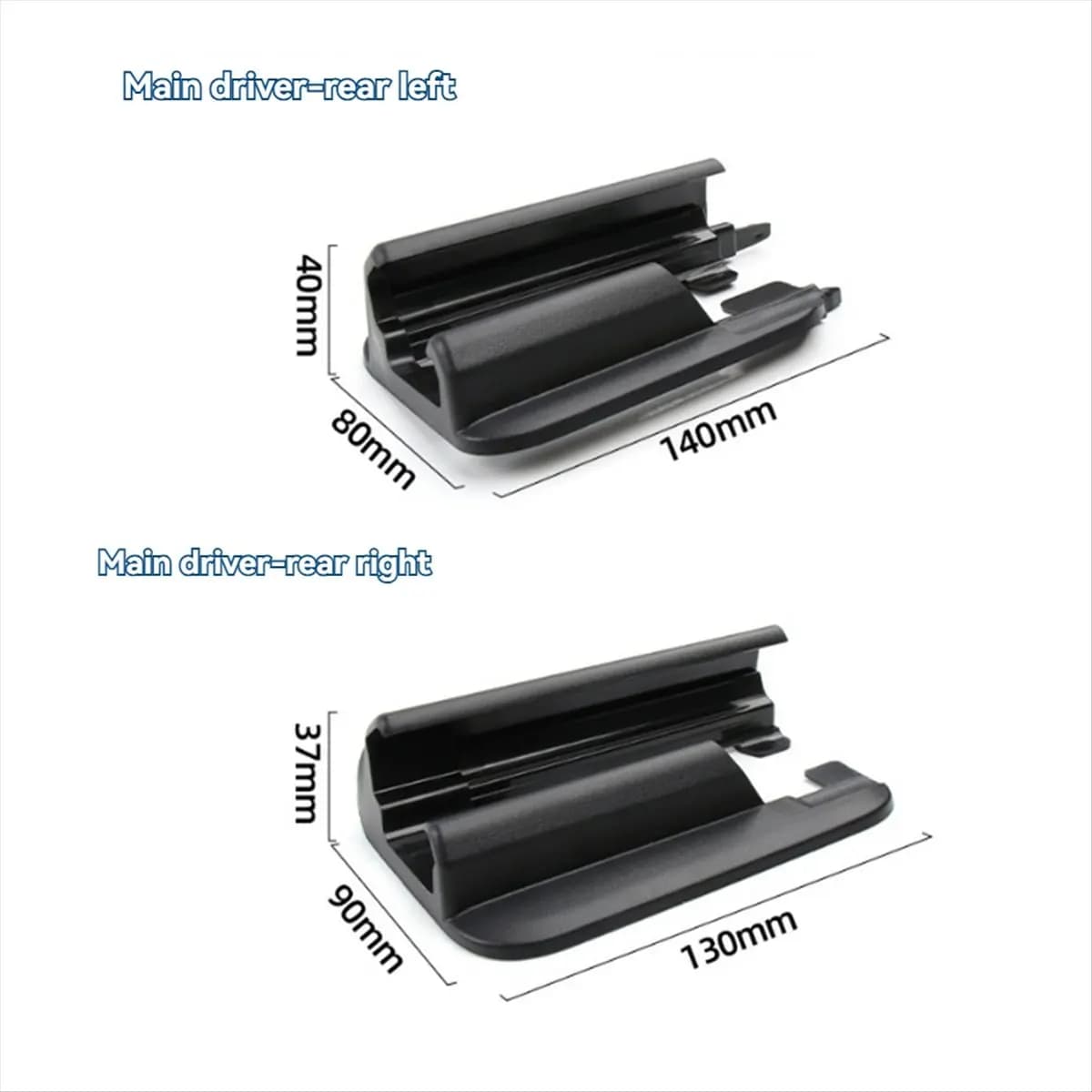 Super Sale Car Seat Rail Guide Cover Track Cover Guard for Mercedes-Benz GLE GLS W167 2020-2024 Driver'S Left Rear LHD